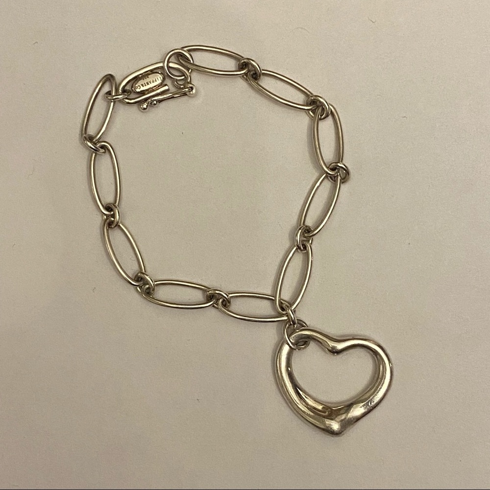 Tiffany & Co. Elsa Peretti open heart bracelet